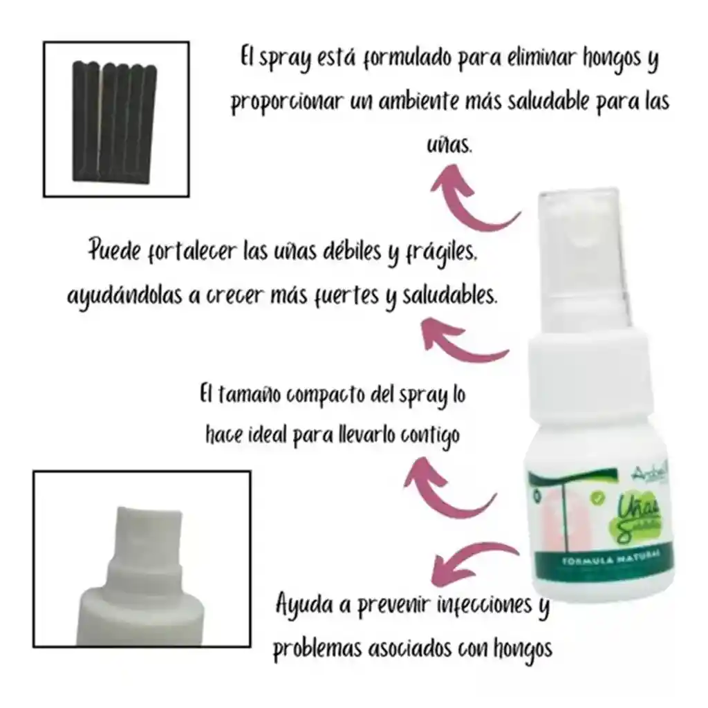 Uñas Saludables Antihongos Sanabell Arobell