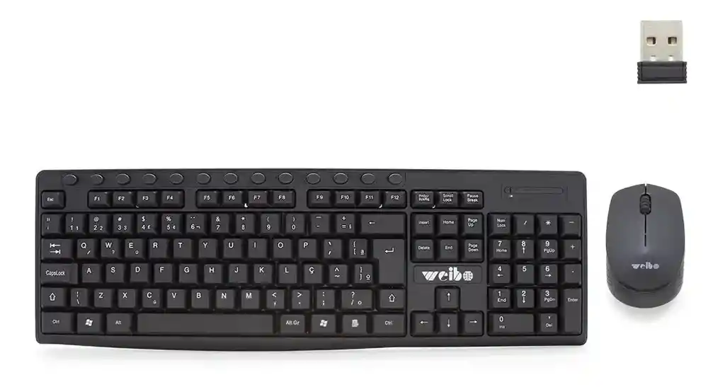 Teclado Y Mouse Inalámbrico Wb 8068
