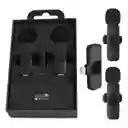 Micrófono Inalámbrico Solapa K9 X2 Microfonos Conector Tipo C
