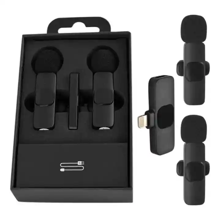 Micrófono Inalámbrico Solapa K9 X2 Microfonos Conector Tipo C