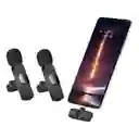 Micrófono Inalámbrico Solapa K9 X2 Microfonos Conector Tipo C