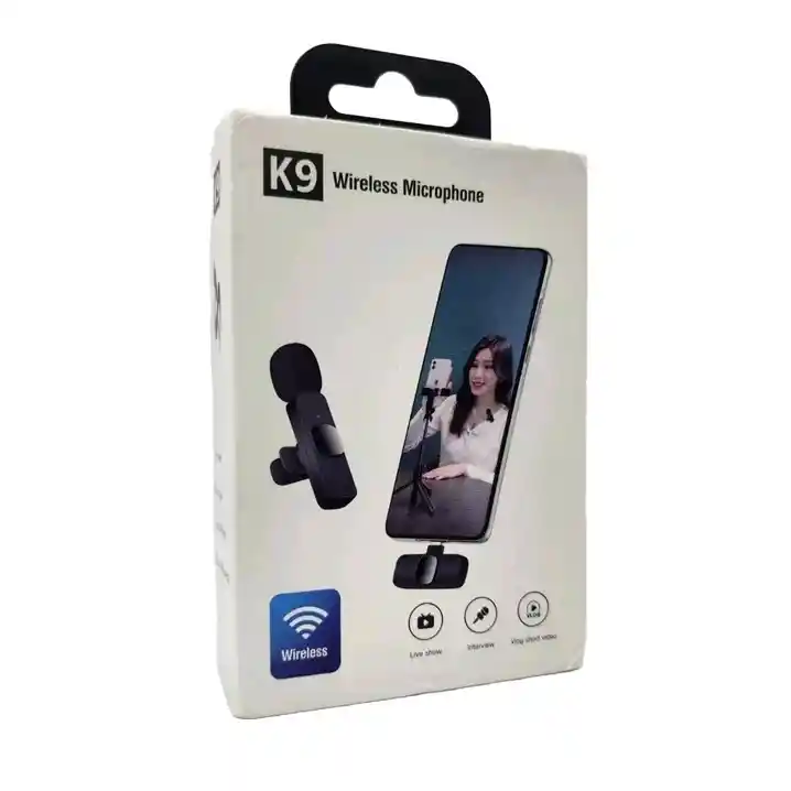Micrófono Inalámbrico Solapa K9 X2 Microfonos Conector Tipo C