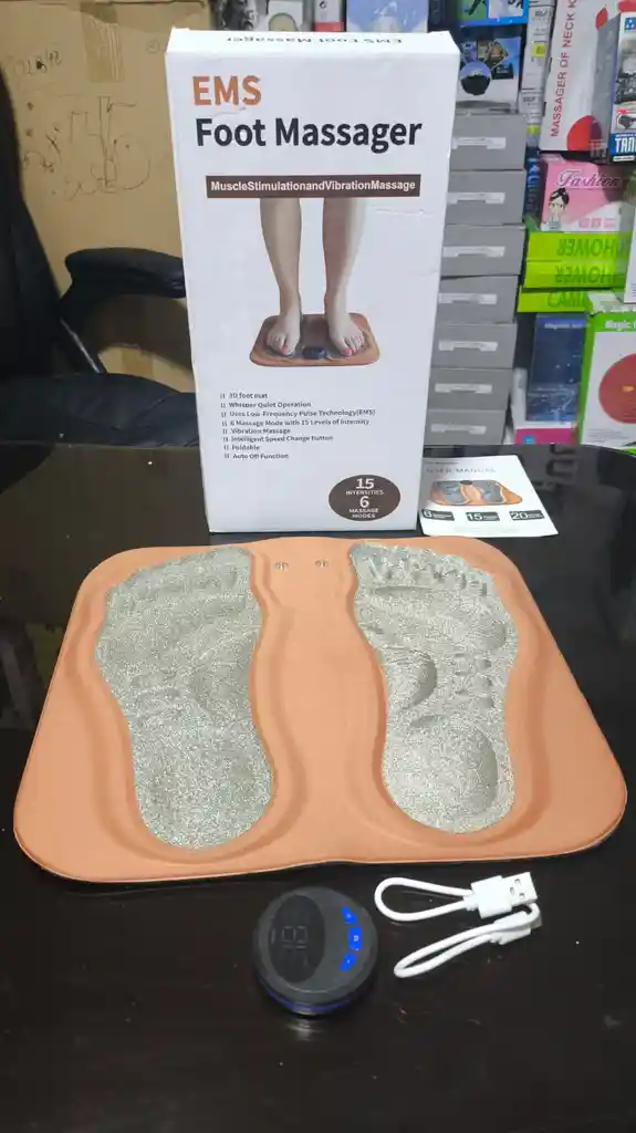 Tapete Masajeador Pies Circulación Electroestimulador 3d