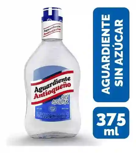 Aguardiente Tapa Azul 375 Ml