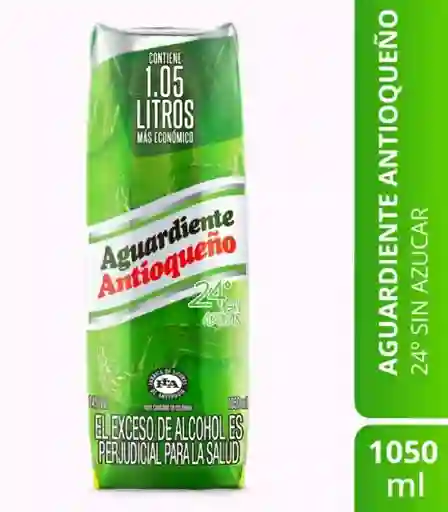 Aguardiente Litro Verde