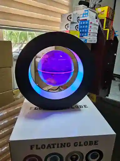 Globo Flotante De Levitación Magnética Lampara Led