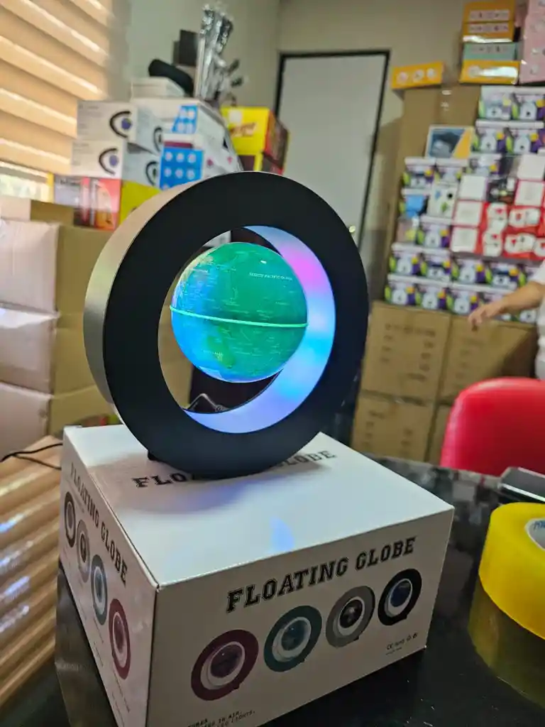 Globo Flotante De Levitación Magnética Lampara Led