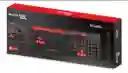 Teclado Gaming Gk-120 Tc504 Usb Con Soporte Para Celular, Teclas Multimedia Silenciosas Y Cable De 1.5m Ideal Para Juegos Y Streaming