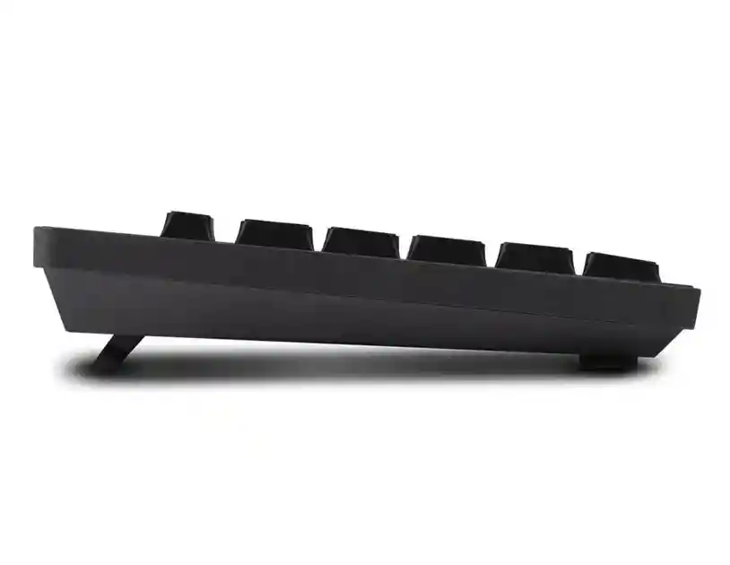 Teclado Gaming Gk-120 Tc504 Usb Con Soporte Para Celular, Teclas Multimedia Silenciosas Y Cable De 1.5m Ideal Para Juegos Y Streaming