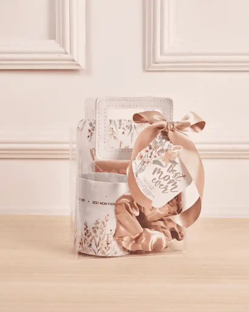 Mom: Detalle Corporativo Con Cadena, Joyero Mom. Regalo Empresarial Dia De La Madre
