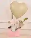 Ancheta Día De La Madre, Elegante Con Globo, Tarjeta, Champagne, Chocolatina Lindor Y Mug De La Mamá