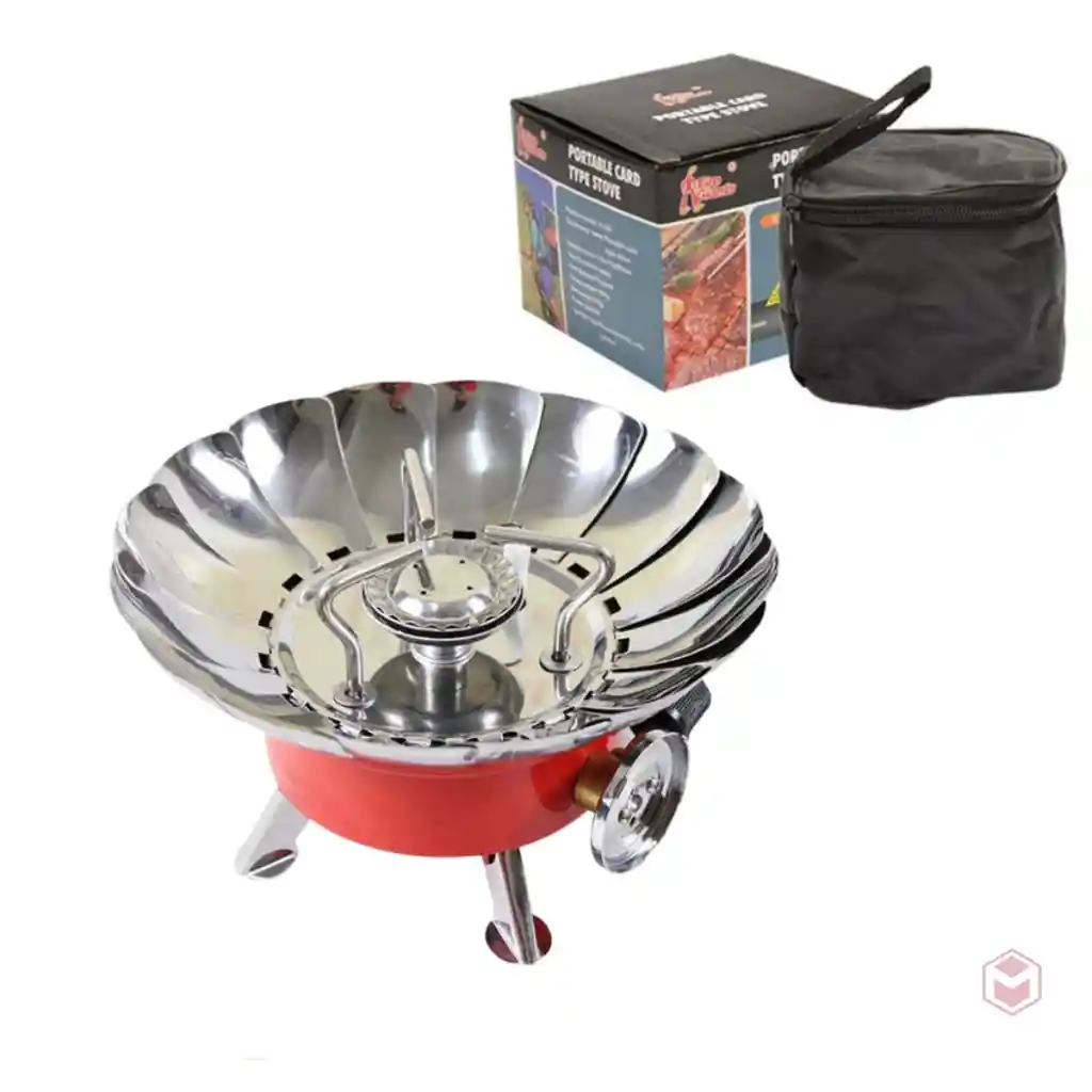 Fogon Estufa Calentador Portatil Camping Encendi Automa+ Gas