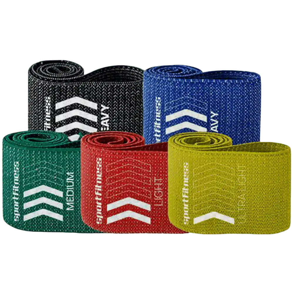 Set De Bandas Elasticas En Tela (setx5) Sportfitness