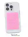 Soporte Celular Chupitos De Succión Silicona Rosa