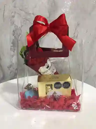 Dia De La Madre Bolsa De Acetato Mini Rosa