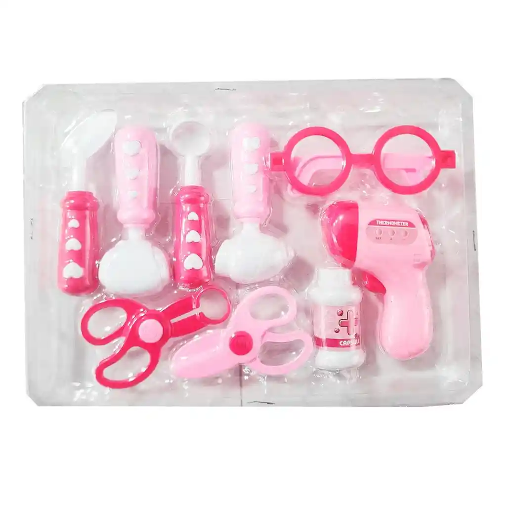 Set Doctora Kit Medico Juguete Niñas Interactivo