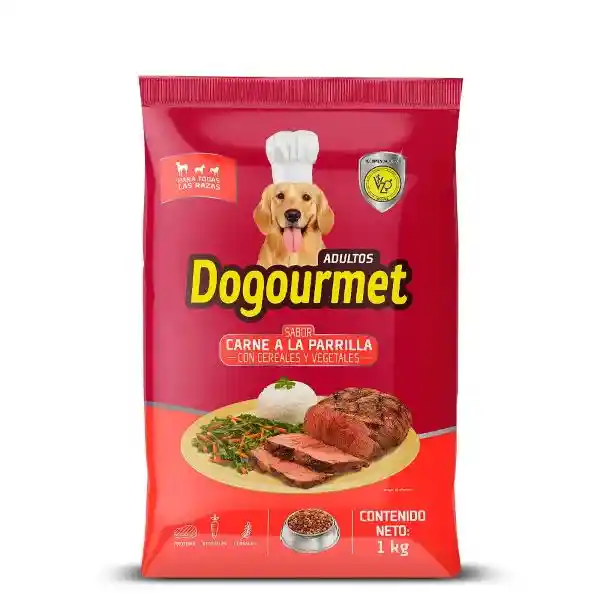 Dogourmet Adt Carne A La Parrilla 1kg