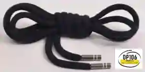 Cordones Negros Redondos 90 Cm