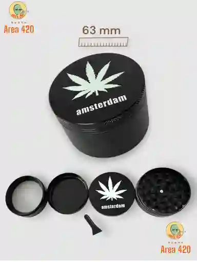 Grinder 62 Mm Alumbra En La Oscuridad