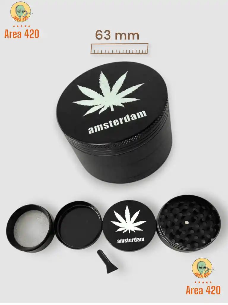 Grinder 62 Mm Alumbra En La Oscuridad