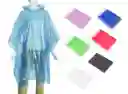 Capa Poncho Impermeable De Plástico Para Lluvia - Rosado