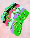12 Pares De Medias Largas Aguacates
