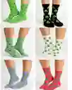 3 Pares Medias Largas Aguacates