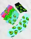 3 Pares Medias Largas Aguacates
