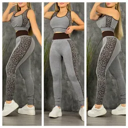 Conjunto Deportivo Leggins Levanta Cola + Esqueleto