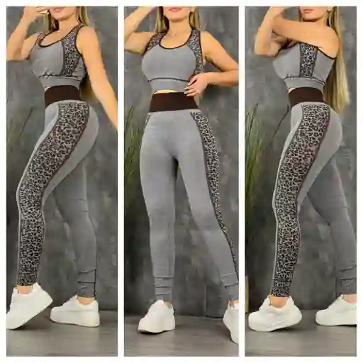 Conjunto Deportivo Leggins Levanta Cola + Esqueleto