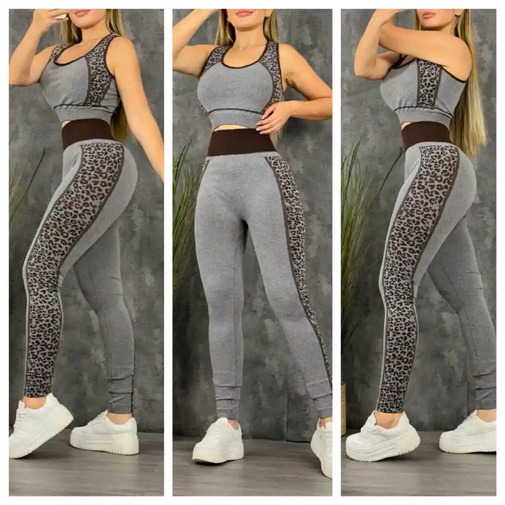 Conjunto Deportivo Leggins Levanta Cola + Esqueleto