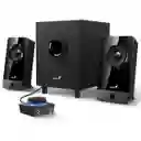 Parlantes Subwoofer Genius Sw-2,1 300x Control Pod 10w Rms