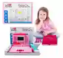 Computador De Juguete 130funciones Rosado