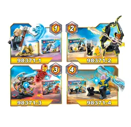 Comics Heroes X 4 Juguete Armable Armatodo Construcción Niño