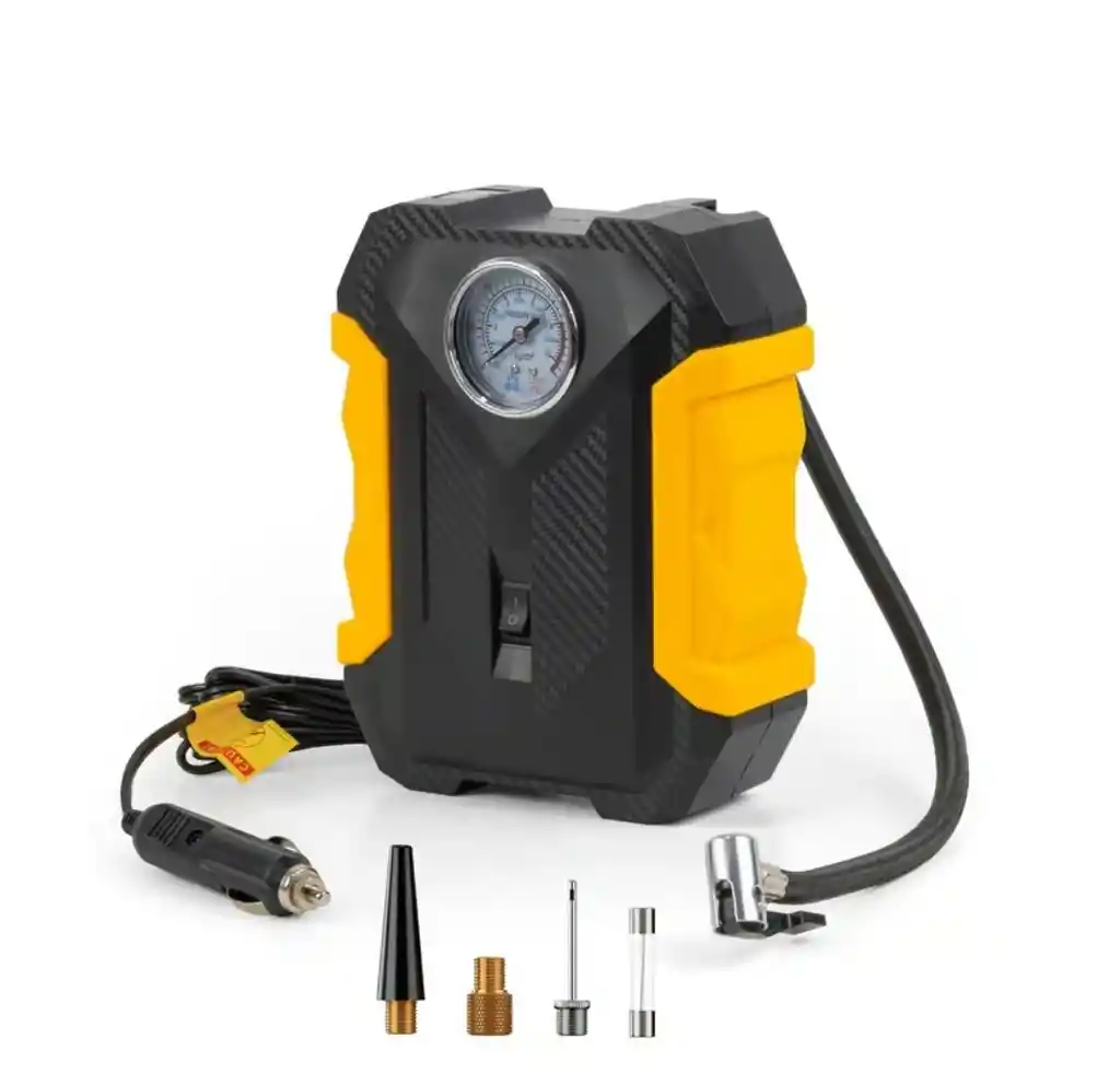 Mini Compresor Portátil Para Carro Moto Bicicleta Inflador