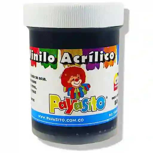 Pintura Acrílica Payasito X 80g Negro