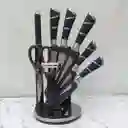 Set De Cuchillos En Acero Inoxidable 9 Piezas