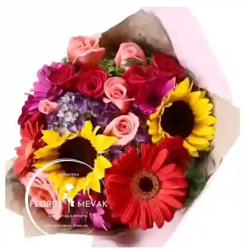 Flores Surtidas, En Bouquet.
