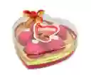 Estuche Corazon Con Chocolates Por 5