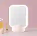 Espejo De Maquillaje Tocador Luz Led En Forma De Nube Recargable