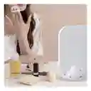 Espejo De Maquillaje Tocador Luz Led En Forma De Nube Recargable