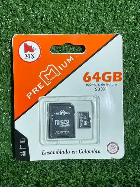 Memoria Sd | 64 Gb | Mx Digital Premium | Usb Flash