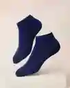 6 Pares Tobillera Dion Unicolor (negro, Gris Y Azul)