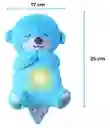 Peluche Infantil De Apego Sonido Y Luz Gris