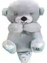 Peluche Infantil De Apego Sonido Y Luz Gris