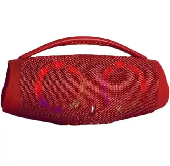 Parlante Bluetooth Booms Box 3 Mini 1.1 Rojo