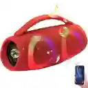 Parlante Bluetooth Booms Box 3 Mini 1.1 Rojo