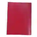 Carpeta Plastica X1 Roja Oficio