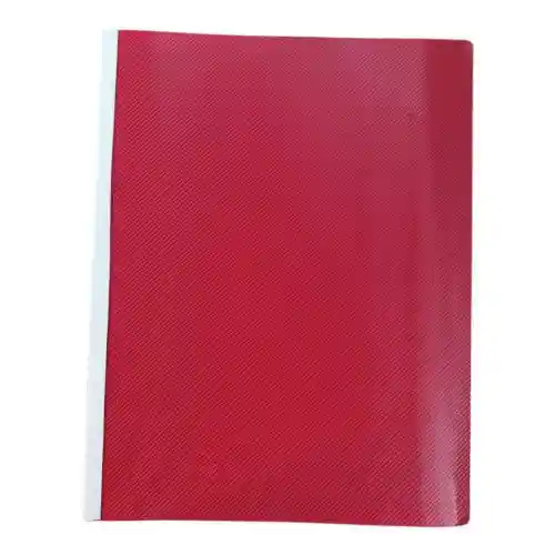 Carpeta Plastica X1 Roja Oficio