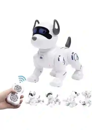 Robot Perro A Control Remoto Interactivo Recargable Juguete
